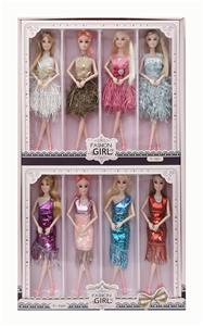 11寸实身关节礼服芭比2PCS展示盒 - OBL10427230