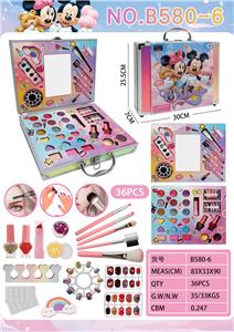 米奇米妮超大手提铝盒化妆包 - OBL10427499