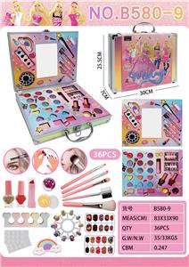 芭比超大手提铝盒化妆包 - OBL10427502