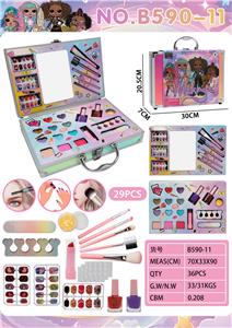 惊喜女孩加大手提铝盒化妆包 - OBL10427517