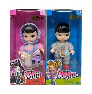 2代8寸12关节实身毛绒时装贝拉兹娃娃带项链带吉他 - OBL10427647