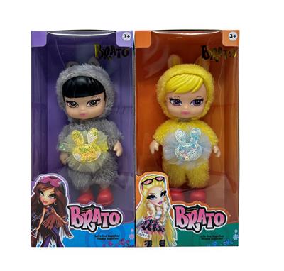 2代8寸12关节实身毛绒贝拉兹娃娃 - OBL10427652