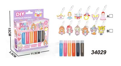 城堡女孩免烤胶画 - OBL10428551