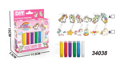 独角兽免烤胶画 - OBL10428560