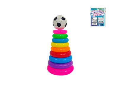 9层彩虹套圈（足球) - OBL10428667