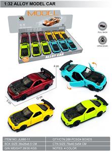 1:32回力二开门合金模型车-马自达RX7 - OBL10428682