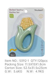 婴儿水煮玉米牙胶摇铃 - OBL10429256