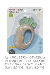 婴儿水煮萝卜牙胶摇铃 - OBL10429259