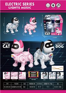 电动机械猫/机械狗混装?弹力拉线 - OBL10429278