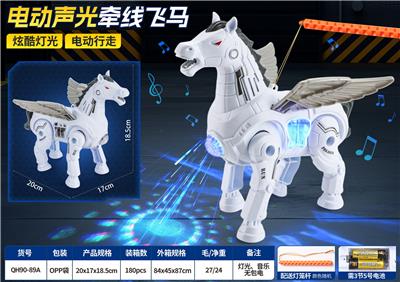 电动声光飞马+灯笼杆 - OBL10429282