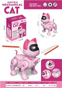 电动声光机械猫+灯笼杆 - OBL10429315