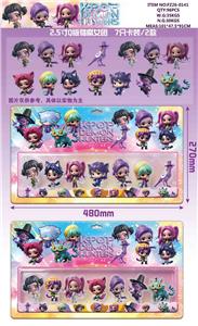 2.5寸Q版猎魔女团     7只卡 - OBL10429476