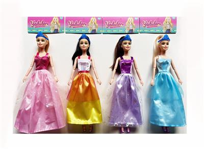 11.5寸实身关节时尚娃娃/4款混装 - OBL10429657