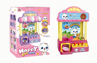 抓娃娃机(配USB线一条，8粒球，12个币）不包娃娃 - OBL10430465