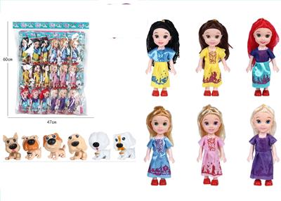 多款混装6寸迪士尼配狗 - OBL10431327