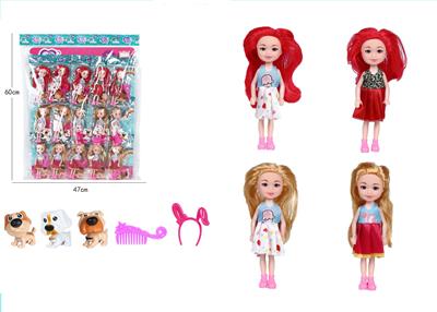 多款混装5寸凯丽配狗、梳子 - OBL10431328