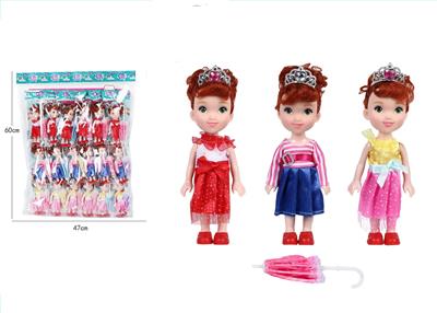 6寸多款混装娃娃配伞 - OBL10431329