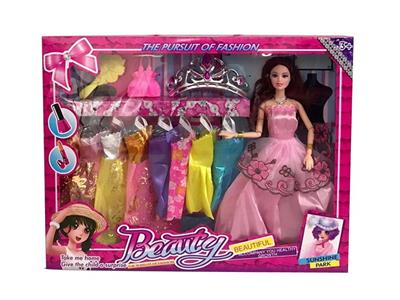 11.5寸12关节婚纱芭比 带配件、8件吊裙 - OBL10431399