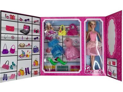 11.5寸实身时装芭比带衣服带配件 - OBL10431401