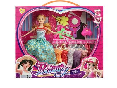 高档11.5寸实身芭比带3寸实身芭比带配件带衣服 - OBL10431419