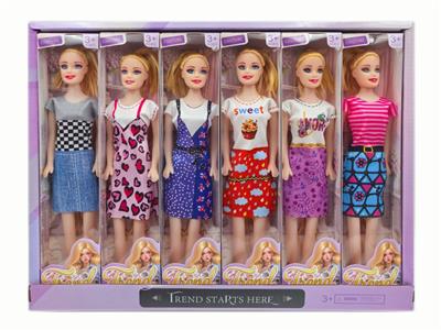 11寸空身芭芘娃娃 芭比娃娃（12只） - OBL10432192