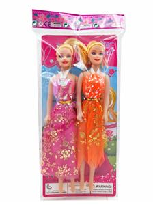 11寸空身芭芘娃娃 芭比娃娃纸板OPP袋 - OBL10432223