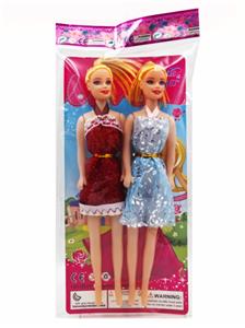 11寸空身芭芘娃娃 芭比娃娃纸板OPP袋 - OBL10432224