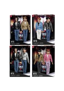 11.5寸实身11关节TBS防弹少年团娃娃2只装 - OBL10432287