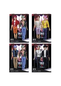 11.5寸实身11关节TBS防弹少年团娃娃2只装 - OBL10432288