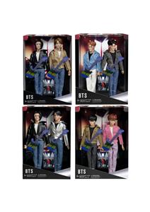 11.5寸实身11关节TBS防弹少年团娃娃2只装带配件 - OBL10432290