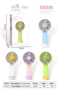 卡通动物手持带支架底坐充电风扇（USB）三档 - OBL10432380