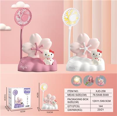 KT樱花小夜灯风扇（USB)
（一档风扇 一档灯光）
 - OBL10432451