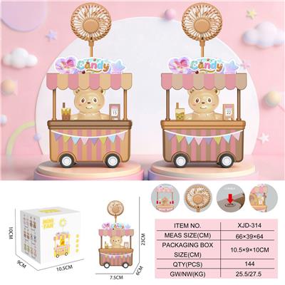 灰熊餐车风扇
（三档风扇） - OBL10432507