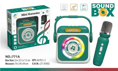 蓝牙无线灯光音乐单话筒音箱 - OBL10432623