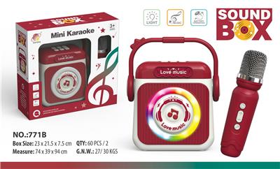 蓝牙无线灯光音乐单话筒音箱 - OBL10432624