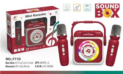 蓝牙无线灯光音乐双话筒音箱 - OBL10432626