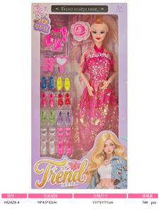 11寸实身九关节芭比娃娃 - OBL10432698