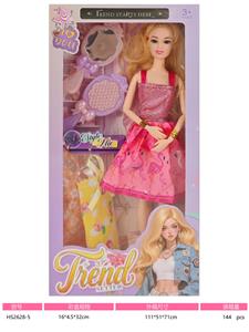 11寸实身九关节芭比娃娃 - OBL10432699