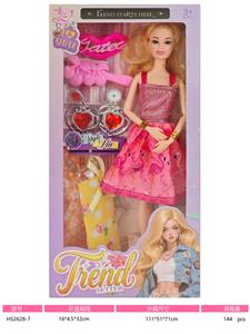 11寸实身九关节芭比娃娃 - OBL10432701