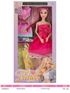 11寸实身九关节芭比娃娃 - OBL10432702