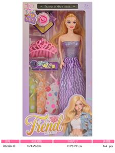 11寸实身定向手芭比娃娃 - OBL10432707