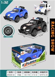 1:32双开门越野车模型           （惯性山地越野警车） - OBL10433092