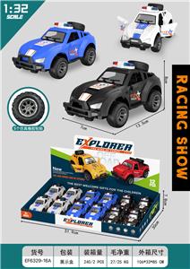 1:32双开门越野车模型            （惯性山地越野警车）         （整盒售价） - OBL10433096