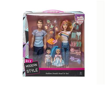 高档11.5寸实身活手芭比和空身男人3寸仔糖果打扮吸塑配件 - OBL10433160