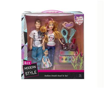 高档11.5寸实身活手芭比和空身男人3寸仔打扮吸塑配件 - OBL10433161