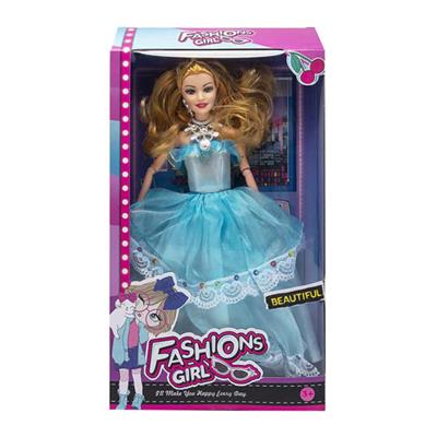 高档11.5寸9关节实身婚纱芭比 - OBL10433197