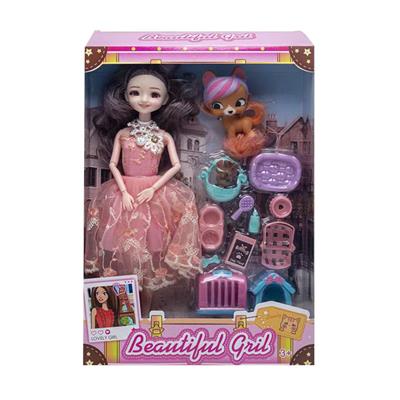 高档12寸关节实身萝莉配 带小狗和狗狗配件吸塑 - OBL10433207