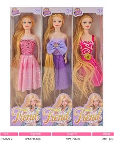 11寸实身定向手芭比娃娃多款多色混装 - OBL10433303