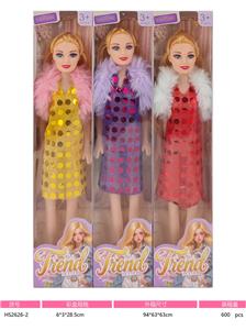 11寸空身芭比娃娃 - OBL10433326