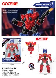 消防变形6合体-铠甲勇士开窗盒 - OBL10433444